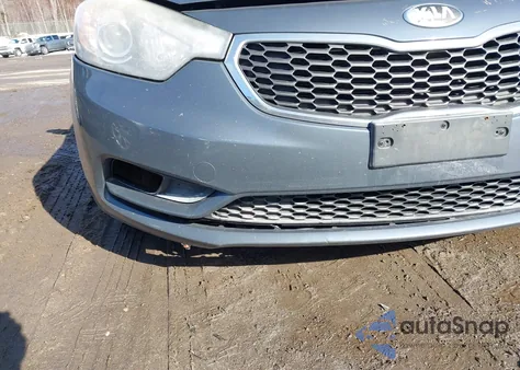 2014 Kia Forte Ex from USA, damaged, VIN KNAFX4A89E5203378